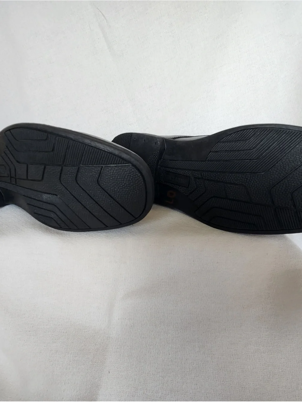 Stacy Adams Boys' Black Lace-Up Dress Shoes man made material